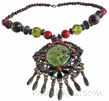 Indian ethnic necklace - click here for large view